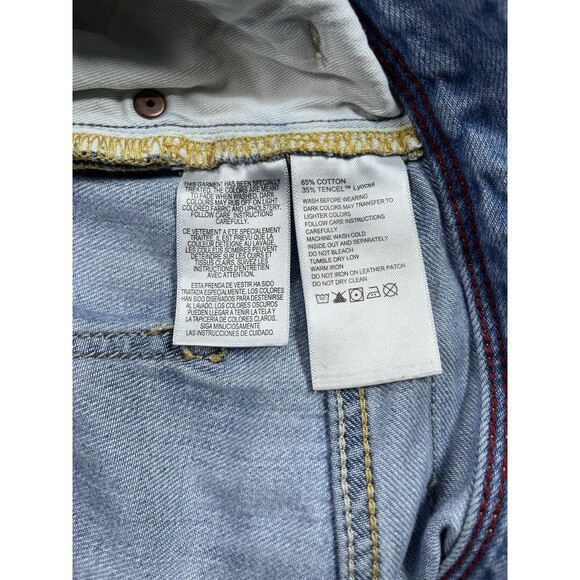 Tommy Bahama Mens Relaxed Fit Jeans Light Wash 34 x 32(Fits34x31) Tencel blend - Picture 10 of 15